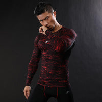 Compression Long sleeve Breathable and Quick Dry Shirt
