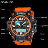 Men watches dual display 50M waterproof - Workout Have No Limits