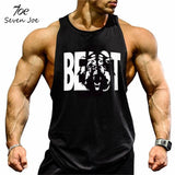 Bodybuilding Men Tank Top workout BEAST - Workout Have No Limits