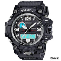 Men watches dual display 50M waterproof - Workout Have No Limits