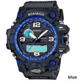 Men watches dual display 50M waterproof - Workout Have No Limits