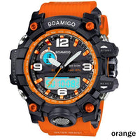 Men watches dual display 50M waterproof - Workout Have No Limits