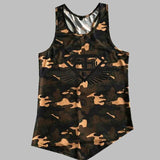 Men Tank Top Army Camouflage - Workout Have No Limits