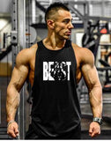 Bodybuilding Men Tank Top workout BEAST - Workout Have No Limits