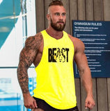 Bodybuilding Men Tank Top workout BEAST - Workout Have No Limits