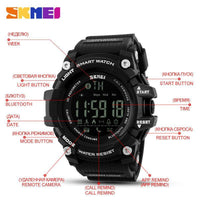 Men Smart Watch Pedometer Calories, Chronograph - Workout Have No Limits