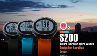 Aerobic and Fitness Smart Watch Waterproof with Heart Rate Monitor - Workout Have No Limits